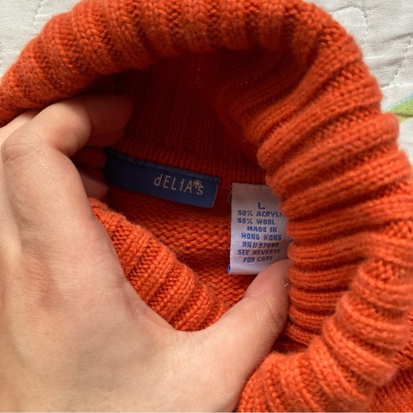Vintage 90s Delia’s Colourblock Turtleneck ❄️ - Picture 7 of 7